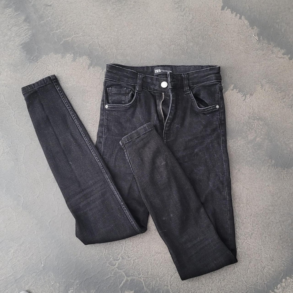 Zara vintage black jeans